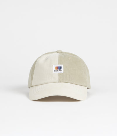 Brixton Alton Low Profile Cap - Off White / Dove