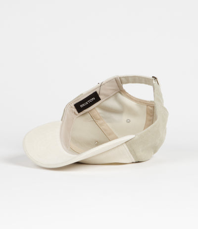 Brixton Alton Low Profile Cap - Off White / Dove