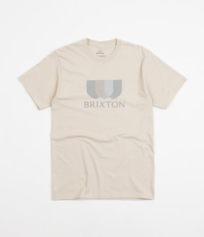 Brixton Alton Solid T-Shirt - Cream
