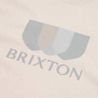 Brixton Alton Solid T-Shirt - Cream thumbnail