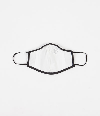 Brixton Antimicrobial Face Mask - White Plaid