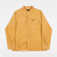 Brixton Archie Flannel Shirt - Nugget Gold thumbnail
