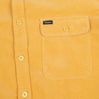 Brixton Archie Flannel Shirt - Nugget Gold thumbnail