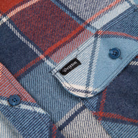 Brixton Archie Long Sleeve Flannel Shirt - Light Blue Plaid thumbnail
