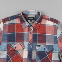 Brixton Archie Long Sleeve Flannel Shirt - Light Blue Plaid thumbnail