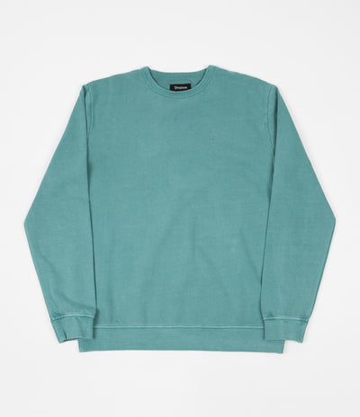 Brixton B-Shield Crewneck Sweatshirt - Aqua