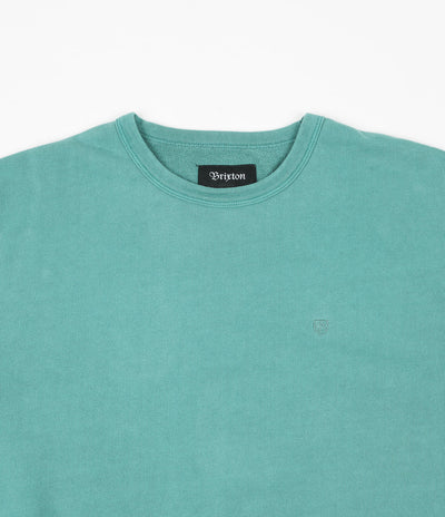 Brixton B-Shield Crewneck Sweatshirt - Aqua