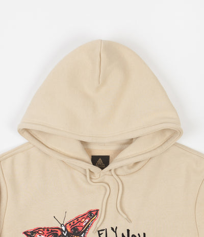 Brixton BB Fly Now Hoodie - Gravel