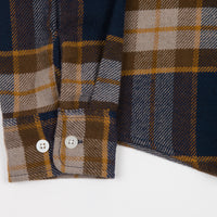 Brixton Bowery Flannel Shirt - Joe Blue thumbnail