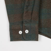 Brixton Bowery Flannel Shirt - Ocean thumbnail