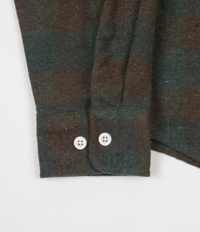 Brixton Bowery Flannel Shirt - Ocean