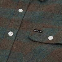 Brixton Bowery Flannel Shirt - Ocean thumbnail