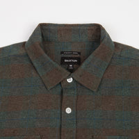 Brixton Bowery Flannel Shirt - Ocean thumbnail