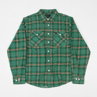 Brixton Bowery Lightweight Flannel Shirt - Fern thumbnail