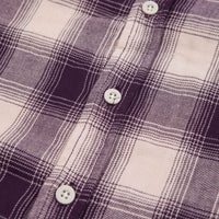 Brixton Bowery Summer Weight Flannel Shirt - Purple / Beige thumbnail