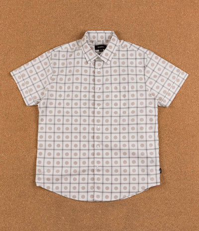 Brixton Branson Woven Shirt - Off White / Gold