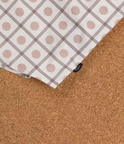 Brixton Branson Woven Shirt - Off White / Gold