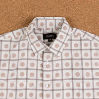 Brixton Branson Woven Shirt - Off White / Gold thumbnail