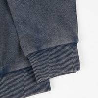 Brixton Cantor Hoodie - Navy Acid Wash thumbnail