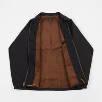 Brixton Claxton Collar Sherpa Jacket - Black thumbnail
