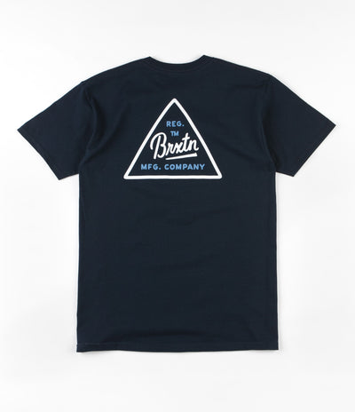 Brixton Cue T-Shirt - Navy