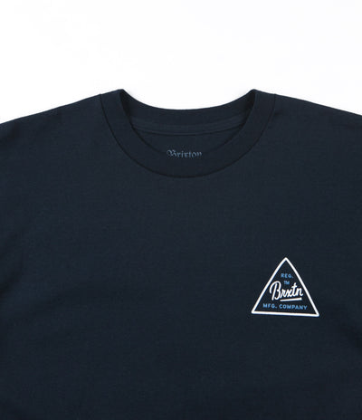 Brixton Cue T-Shirt - Navy