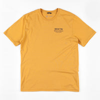 Brixton Dash Premium T-Shirt - Mustard thumbnail