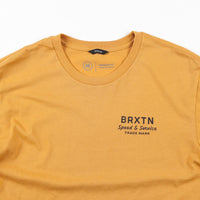 Brixton Dash Premium T-Shirt - Mustard thumbnail