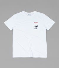 Brixton Descent II Pocket T-Shirt - White