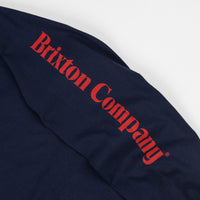 Brixton Descent III Long Sleeve T-Shirt - Navy thumbnail