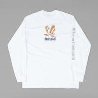 Brixton Descent III Long Sleeve T-Shirt - White thumbnail
