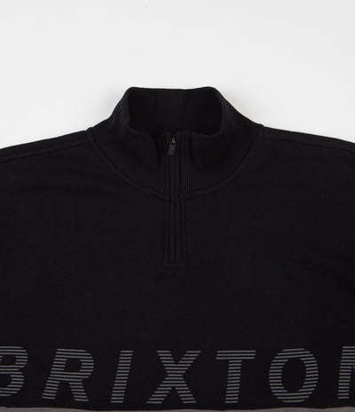 Brixton Dimension 1/2 Zip Sweatshirt - Black
