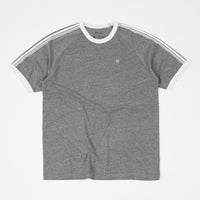 Brixton Este II T-Shirt - Heather Grey / White thumbnail
