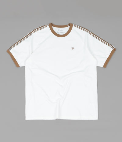 Brixton Este II T-Shirt - Off White / Coconut