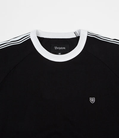 Brixton Este Long Sleeve T-Shirt - Black / White