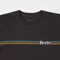 Brixton Frigate T-Shirt - Washed Black thumbnail