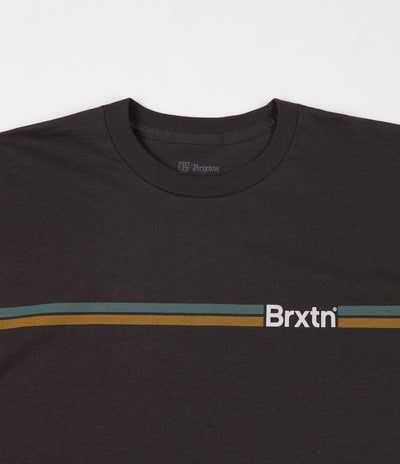 Brixton Frigate T-Shirt - Washed Black