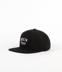 Brixton Gaston Snapback Cap - Black