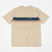 Brixton Gate Stripe T-Shirt - Safari thumbnail