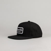 Brixton Grade Snapback Cap - Black / White thumbnail