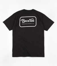 Brixton Grade T-Shirt - Black / White