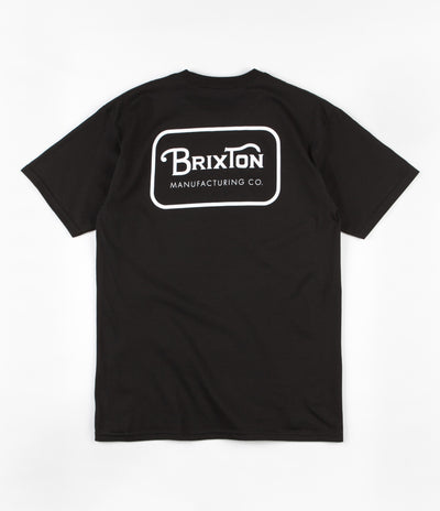 Brixton Grade T-Shirt - Black / White