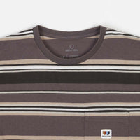 Brixton Hilt Alton Pocket Knit T-Shirt - Washed Black Cloud Wash thumbnail