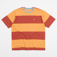 Brixton Hilt Boxy Shield Knit T-Shirt - Phoenix Orange / Golden Glow thumbnail