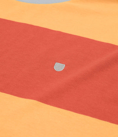Brixton Hilt Boxy Shield Knit T-Shirt - Phoenix Orange / Golden Glow