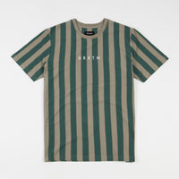 Brixton Hilt Embroidered Knit T-Shirt - Sage / Emerald thumbnail