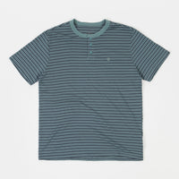 Brixton Hilt Henley T-Shirt - Ocean / Washed Navy thumbnail