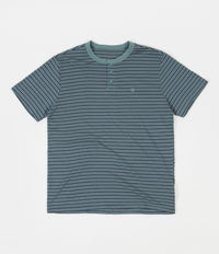 Brixton Hilt Henley T-Shirt - Ocean / Washed Navy