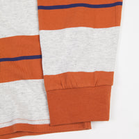 Brixton Hilt Long Sleeve Pocket T-Shirt - Henna / Ash thumbnail