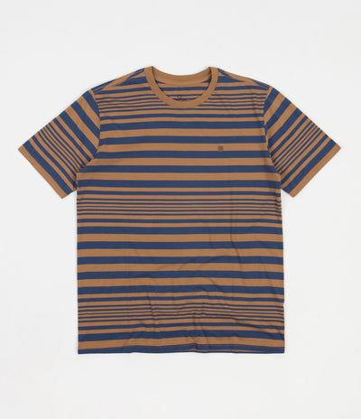 Brixton Hilt Shield Knit T-Shirt - Joe Blue / Lion